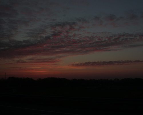 sunset on Terschelling